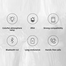 Load image into Gallery viewer, Mini Bluetooth Speaker Waterproof Bathroom Audio Wireless Shower Speakers RGB Light for Phone Soundbar Hand Free Car Loudspeaker