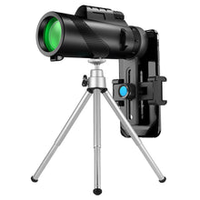 Load image into Gallery viewer, Monocular Telescope Super Zoom Magnification Portable Eyepiece Day/Night Vision Camping Phone Clip HD Mobile Telescope