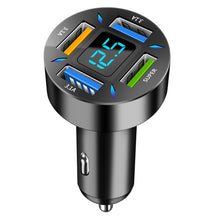 Load image into Gallery viewer, 4 Ports USB Car Charger Fast Charging PD Quick Charge 3.0 USB C Car Phone Charger Adapter For iPhone 13 12 Xiaomi Samsung