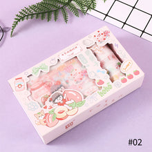 Load image into Gallery viewer, 4Rolls 12Pcs Cute Cartoon Washi Tape Scrapbooking Creative Japanese Kawaii Masking Journal Tape DIY Scrapbooking Diary Tape Sticker