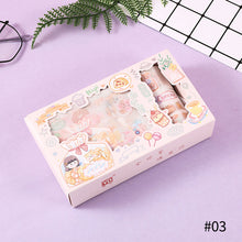 Load image into Gallery viewer, 4Rolls 12Pcs Cute Cartoon Washi Tape Scrapbooking Creative Japanese Kawaii Masking Journal Tape DIY Scrapbooking Diary Tape Sticker