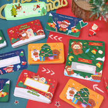 Load image into Gallery viewer, 20Pcs Christmas Reward Scratch Card Film Coated Stickers Scratch Off Labels Xmas Stickers DIY Children's Redemption Vouchers