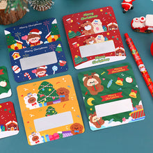 Load image into Gallery viewer, 20Pcs Christmas Reward Scratch Card Film Coated Stickers Scratch Off Labels Xmas Stickers DIY Children's Redemption Vouchers