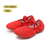 Load image into Gallery viewer, Girls Ballet Shoes Kids Dance Slippers Professional Cowhide Soft Sole Ballet Dance Girls Female Ballet Yoga Gym Dance Shoes