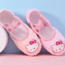 Load image into Gallery viewer, Girls Cartoon Ballet Shoes Kids Dance Slippers Professional Soft Sole Ballet Dance Girls Female Ballet Yoga Gym Dance Shoes