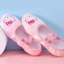 Load image into Gallery viewer, Girls Cartoon Ballet Shoes Kids Dance Slippers Professional Soft Sole Ballet Dance Girls Female Ballet Yoga Gym Dance Shoes