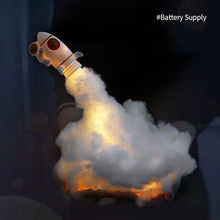 Load image into Gallery viewer, DIY Rocket Lamp LED Astronaut Night With USB Rechargeable Kids Home Decoration Night Light Creative Kids Gift