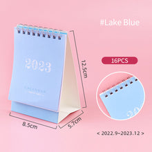 Load image into Gallery viewer, 2023 Mini Chic Calendar Daily Organizer Desktop Schedule Monthly Planner Yearly Agenda for Home Decor Office Table Decoration Stationery