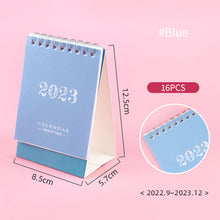 Load image into Gallery viewer, 2023 Mini Chic Calendar Daily Organizer Desktop Schedule Monthly Planner Yearly Agenda for Home Decor Office Table Decoration Stationery