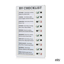 Load image into Gallery viewer, Hanging Memo Daily Task Planning Board Blank RV Chores Checklist Board Elder Care My Chores Plastic Task Board Wall Decoration