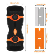 Load image into Gallery viewer, Double-Sided Scraper Car Window Blade Knife Cleaner Ceramic Glass Sticker Glue Cleaner Remover Automotive Film Ceramic Tool