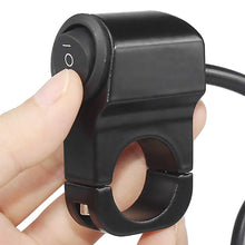 Load image into Gallery viewer, 7/8in Aluminum Alloy Motorcycle Handlebar Headlight ON/OFF Switch Light Button Waterproof Fog Spotlight Switch for Scooter ATV