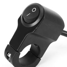 Load image into Gallery viewer, 7/8in Aluminum Alloy Motorcycle Handlebar Headlight Switch Three-position Waterproof Switch 12V Fog Spotlight Retro Switch