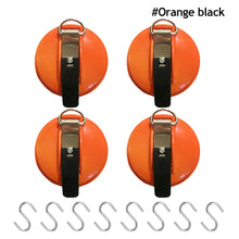 Load image into Gallery viewer, 4Pcs Universal Car Suction Cup Anchor Securing Hook Tie Down Camping Tarp As Car Side Awning Pool Tarps Tents Camping Gadgets