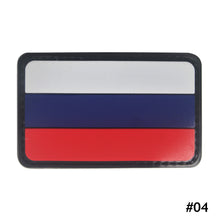 Load image into Gallery viewer, Russian Flag Embroidery Patches Army Military Skull Patches Tactical Emblem Appliques Russia Soldier Embroidery Badges