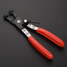 Load image into Gallery viewer, Flexible Car Tube Clamp Long Automotive Hose Clamp Pliers Straight Throat Tube Bundle Clamp Removal Tool Straight Handle Plier