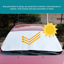 Load image into Gallery viewer, Foldable Car Window Sunshades Car Snow Cover Winter Windshield Sunshade Outdoor Waterproof Anti-UV Protection Auto Accessories