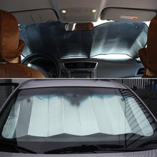 Load image into Gallery viewer, Anti-ultraviolet Car Windshield Foldable Car Sunshade Visor Cover Block Reflector Portable Breathable Anti UV Protector Screen