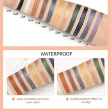 Load image into Gallery viewer, Pearlescent Silkworm Eyeshadow Long-lasting Waterproof Shiny Pigment Glitter Matte Colorful Eye Shadow Pencil Makeup Cosmetics