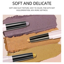 Load image into Gallery viewer, Pearlescent Silkworm Eyeshadow Long-lasting Waterproof Shiny Pigment Glitter Matte Colorful Eye Shadow Pencil Makeup Cosmetics