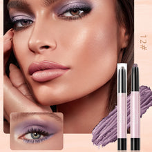 Load image into Gallery viewer, Pearlescent Silkworm Eyeshadow Long-lasting Waterproof Shiny Pigment Glitter Matte Colorful Eye Shadow Pencil Makeup Cosmetics