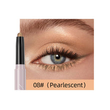 Load image into Gallery viewer, Pearlescent Silkworm Eyeshadow Long-lasting Waterproof Shiny Pigment Glitter Matte Colorful Eye Shadow Pencil Makeup Cosmetics