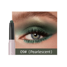 Load image into Gallery viewer, Pearlescent Silkworm Eyeshadow Long-lasting Waterproof Shiny Pigment Glitter Matte Colorful Eye Shadow Pencil Makeup Cosmetics