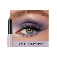 Load image into Gallery viewer, Pearlescent Silkworm Eyeshadow Long-lasting Waterproof Shiny Pigment Glitter Matte Colorful Eye Shadow Pencil Makeup Cosmetics