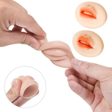 Load image into Gallery viewer, Silicone 5D Microblading Reusable Embroidery Practice Model Lips Solid Lip Block for Beginner Training Tattoo Permanent Makeup