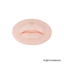 Load image into Gallery viewer, Silicone 5D Microblading Reusable Embroidery Practice Model Lips Solid Lip Block for Beginner Training Tattoo Permanent Makeup