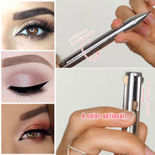 Load image into Gallery viewer, 4 In 1 Rotating Makeup Eyebrow Pencil Eyebrow Marker Waterproof Eyebrow Pen Long Lasting Natural Eyebrow Pencil for Beginners