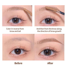 Load image into Gallery viewer, Waterproof Eyebrow Cream Long Lasting Eyebrow Natural Tint Brown Matte Waterproof Eyebrow Cream Brush Cosmetics