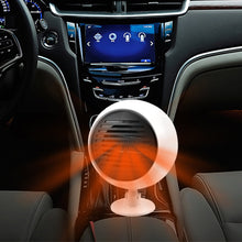 Load image into Gallery viewer, 12V/24V 360 Degree Rotatable Car Heater Car Heating Fan Defogger Defroster Demister Heaters For Car Truck Windshield