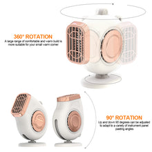 Load image into Gallery viewer, 150W Car Hot Air Heater Blower Warm Fast Heating Windshield Fog Remove Defrost SUV Auto Demisting Defog Truck Defogger 12V/24V