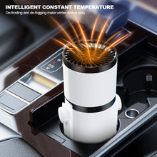 Load image into Gallery viewer, 12V/24V 200W Car Heater 2 In 1 Cold And Warm Wind Defrosting And Snow Demister Defroster 360 Degree Rotating Heating Machine