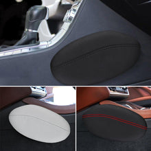 Load image into Gallery viewer, Leather Car Seat Cushion Foot Support Pillow Leg Support Knee Pad Thigh Support Pillow Car Seat Cushion