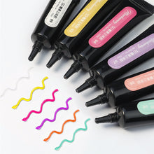 Load image into Gallery viewer, 10ml 5D Hose Stereo Nail Glue Multicoloured Three-dimensional Nail Polish Glue Manicure Tools Nail Art Accessories