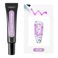 Load image into Gallery viewer, 10ml 5D Hose Stereo Nail Glue Multicoloured Three-dimensional Nail Polish Glue Manicure Tools Nail Art Accessories