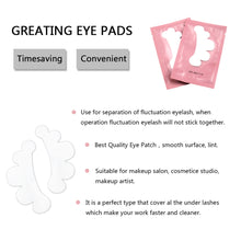 Load image into Gallery viewer, 50pairs Cloud-shaped Eye Patches Comfortable Breathable Eyelash Extension Patches Graft Eyelash Eye Patches Remove Eyelash Pads