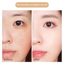 Load image into Gallery viewer, Facial Concealer Waterproof Sweatproof Concealer Cover Dark Circles Spots Acne Facial Makeup Concealer Cosmetics