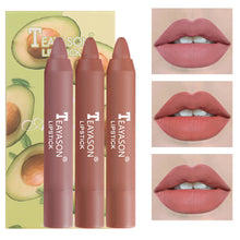Load image into Gallery viewer, 3pcs/set Mist Velvet Matte Lipstick Nude Non-fading Long Lasting Matte Lipstick Lip Makeup Cosmetics