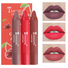 Load image into Gallery viewer, 3pcs/set Mist Velvet Matte Lipstick Nude Non-fading Long Lasting Matte Lipstick Lip Makeup Cosmetics