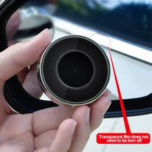 Load image into Gallery viewer, 2Pcs Car Auxiliary Rearview Mirror 360 Degree Rotating Wide-angle Round Frame Blind Spot Mirror Suction Cup Mount