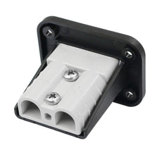 Load image into Gallery viewer, Flush Mount Plug Connector Kit Mounting Bracket Panel Cover Accessories for Caravan Camper Boat Truck 50 Amp 12-24V