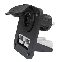 Load image into Gallery viewer, Car Plug Cigarette Lighter Socket Charger Flush Mount Recessed Plate for Caravan Camper Boat Truck 12V 50A