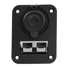 Load image into Gallery viewer, Car Plug Cigarette Lighter Socket Charger Flush Mount Recessed Plate for Caravan Camper Boat Truck 12V 50A