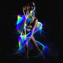 Load image into Gallery viewer, LED Fiber Optic Whip Dancing Whips Battery Powered Glowing Whip Sparkle Flow Light-up Whip Lighting Show For Party