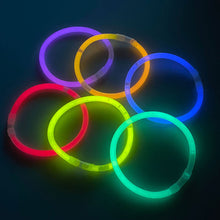 Load image into Gallery viewer, Luminous Lollipop Glow Stick Rotating Windmill Fluorescent Light Stick Photo Props Let's Glow Party Decor Kids Birthday Gift