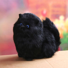 Load image into Gallery viewer, Simulation Mini Cat Cute Plush Cats with Sound Children Birthday Gifts Creative Imitation Cat Ornaments Home Decoration Supplies