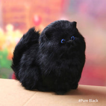 Load image into Gallery viewer, Simulation Mini Cat Cute Plush Cats with Sound Children Birthday Gifts Creative Imitation Cat Ornaments Home Decoration Supplies